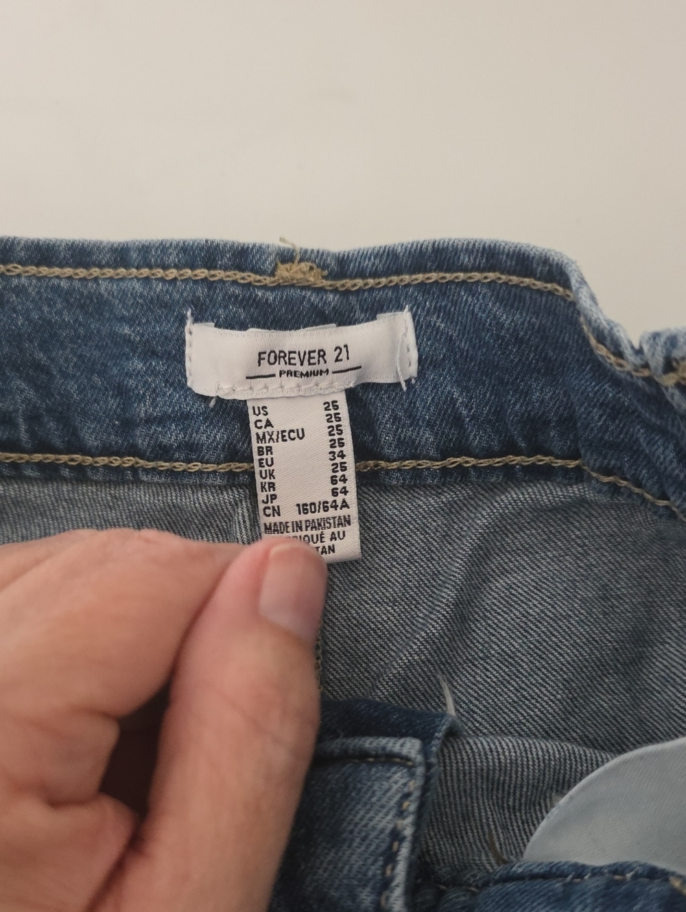 Forever 21 Light Blue High-Rise Women's Jeans